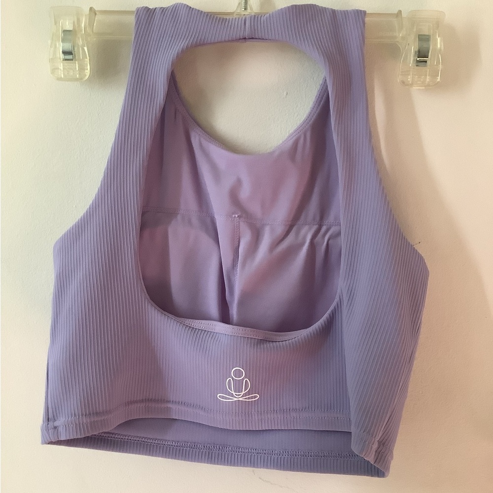 High Neck Sports Bra - Picture 2 of 5
